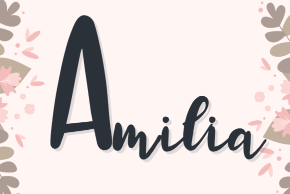 Amilia: A Designer’s Review of a Graceful Script