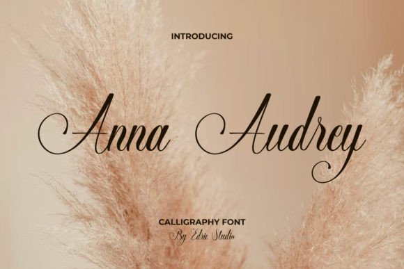 Anna Audrey: A Handwritten Font for Editorial Personality
