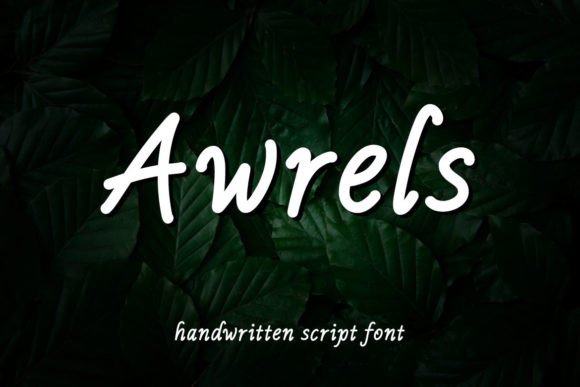 Awrels: The Handwritten Font That Charmed a Client Project