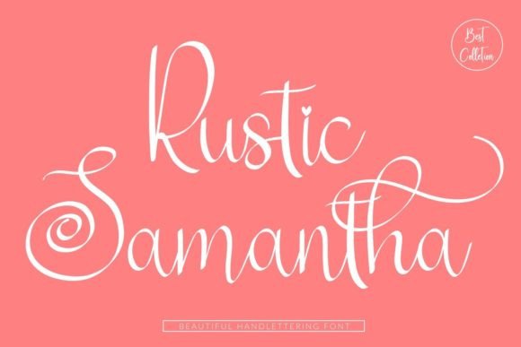 Bringing Rustic Samantha's Calligraphy Charm to Your Creative Products