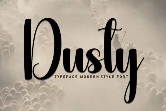 Dusty: A Handwritten Script Font Built for Digital Engagement