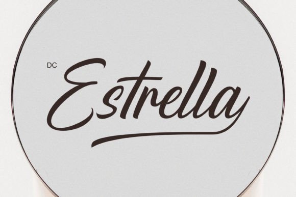Estrella: A Script Font for Projects That Need Glow
