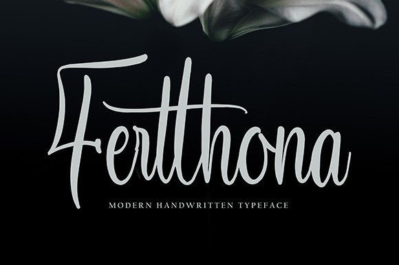Fertthona: An Editorial Designer's Calm Journey with a Script Font