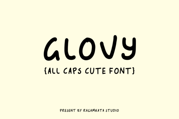 Glovy: A Warm, Friendly Handwritten Script for Real Projects