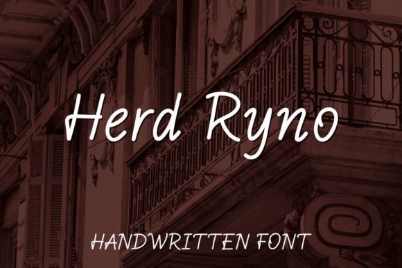 Herding a Casual Brand Personality with the Herd Ryno Font