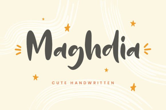 Maghdia: A Handwritten Font Built for Engagement