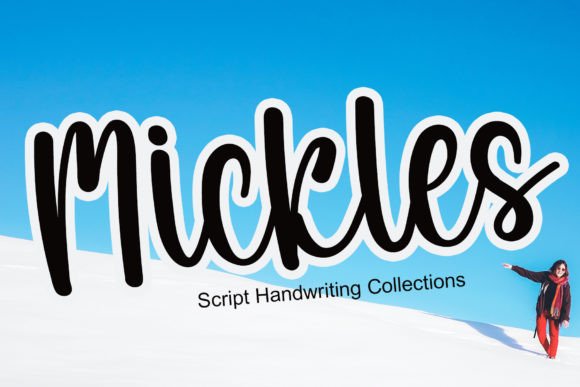 Mickles: A Handwritten Font for Modern Digital Design