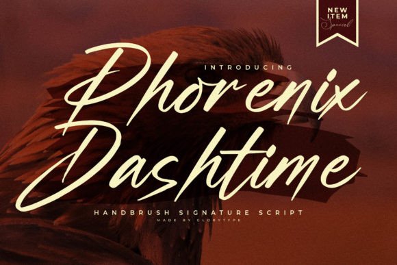 Phorenix Dashtime: The Elegant Script Font for Handmade Success