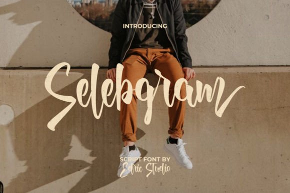 Selebgram: A Handwritten Script for Authentic Branding