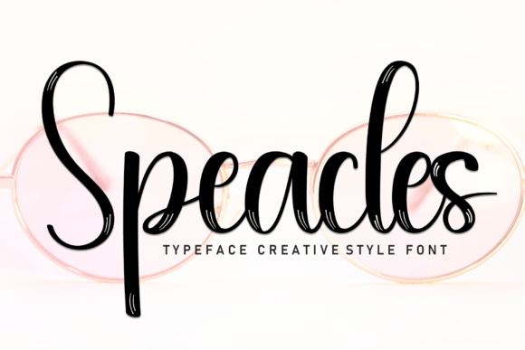Speacles: The Friendly Handwritten Font for Crafters and Creators