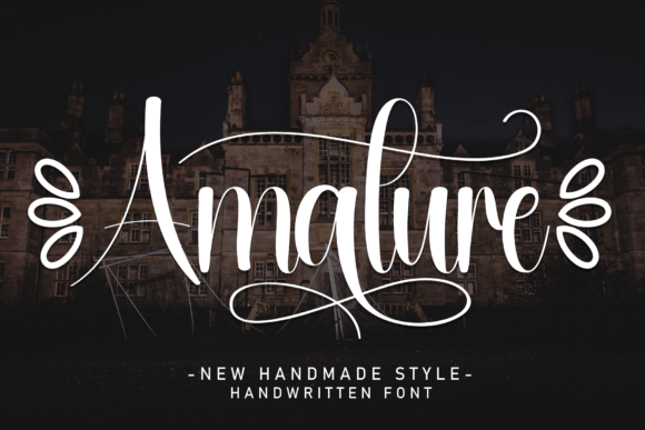 The Amature Font: A Handmade Touch for Your Products