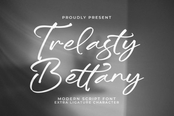 Trelasty Bettany: A Premium Script Font for Elegant Digital Design