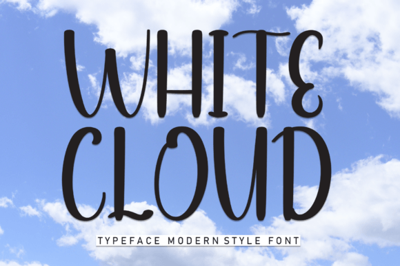 White Cloud Font: A Gentle Handwritten Touch for Editorial Design