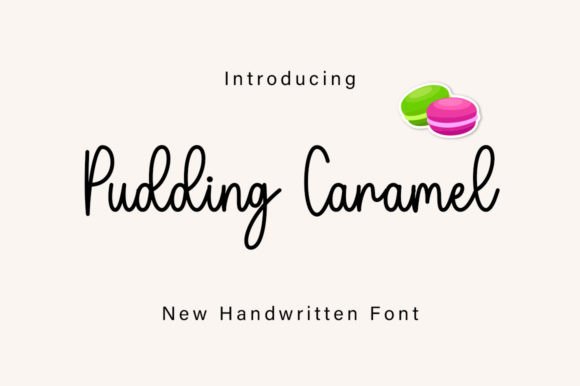 Why Pudding Caramel Became My Go-To Branding Font