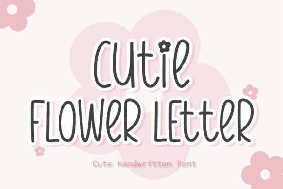 Working with Cutie Flower Letter: A Designer's Review